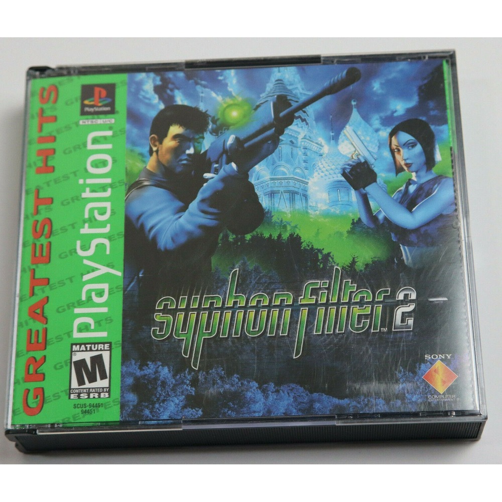 SYPHON FILTER 2‎ PLAYSTATION 1 GAME
